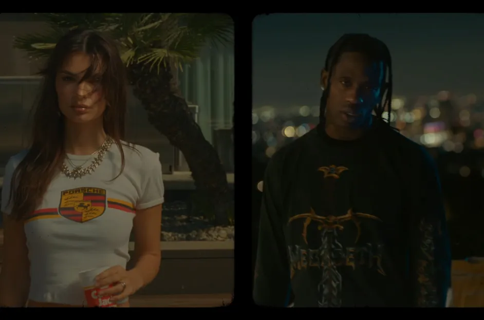 Nel video di “I Know?” di Travis Scott c’è anche Emily Ratajkowski (con la maglia dell’Inter)