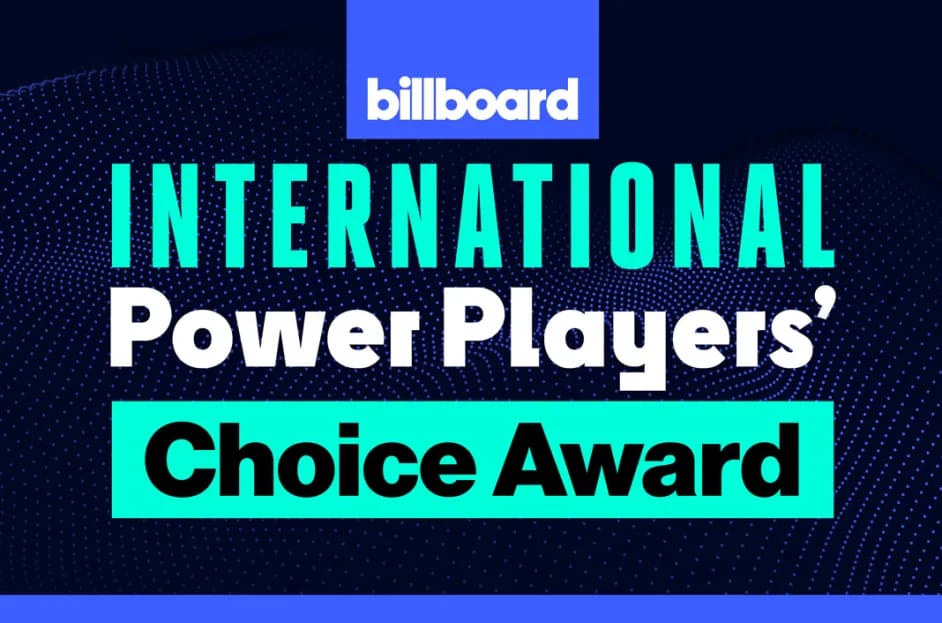 Billboard-International-Power-Players-Choice-Award