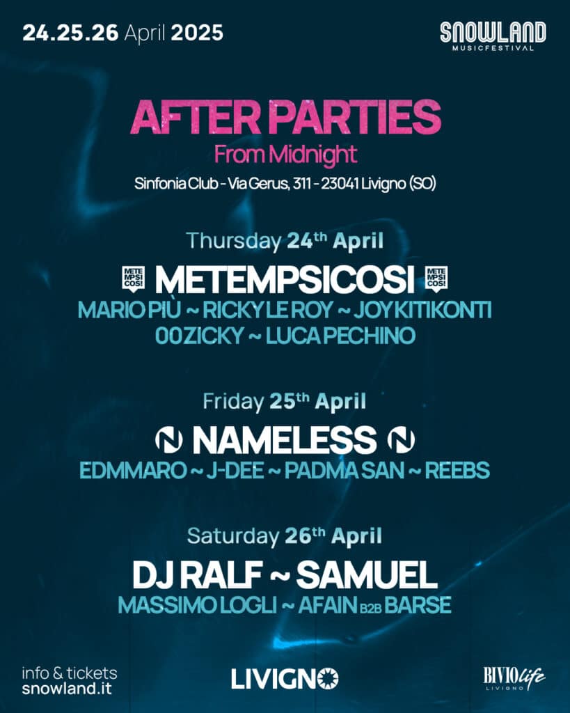 Snowland Music Festival 2025 - afterparty