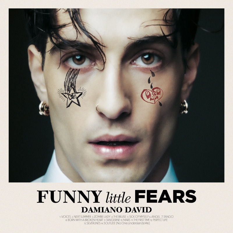 Damiano David - Funny Little Fears - copertina album