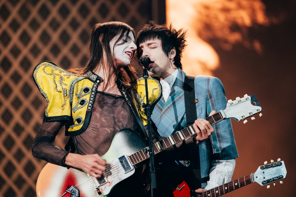 Lucio Corsi e Tommaso Ottomano all'Eurovision