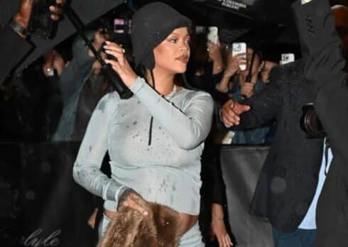 Rihanna è incinta del terzo figlio, rivelato al Met Gala 2025