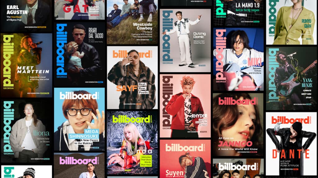 Billboard Georgia presenta NEXT GEN, le nuove voci che danno forma alla musica di domani