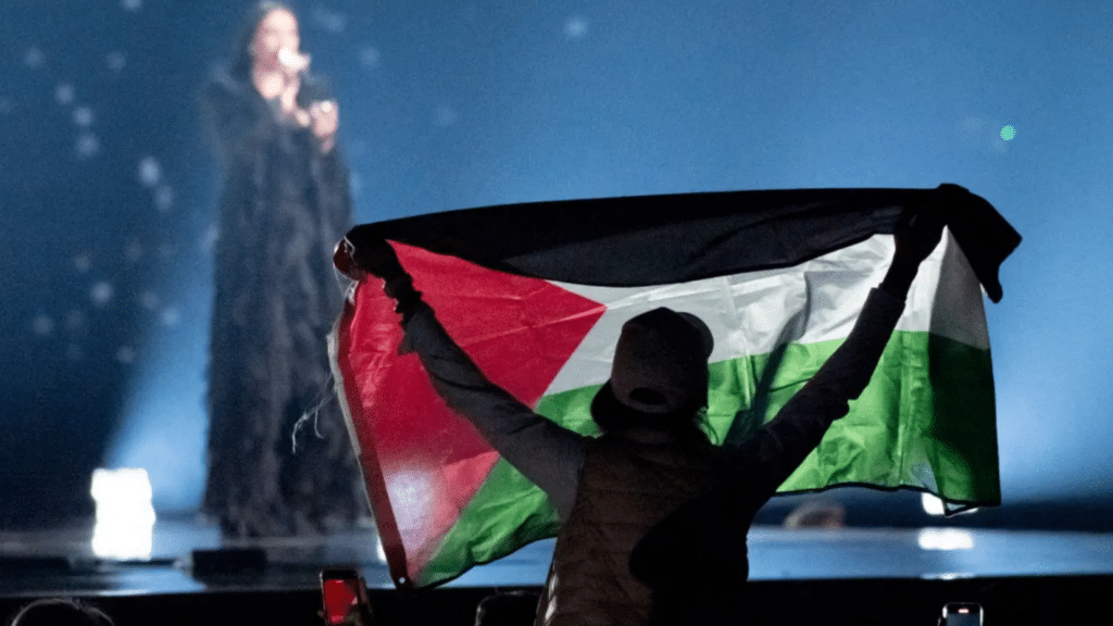 No, partecipare a Eurovision non può lanciare un messaggio a favore della Palestina