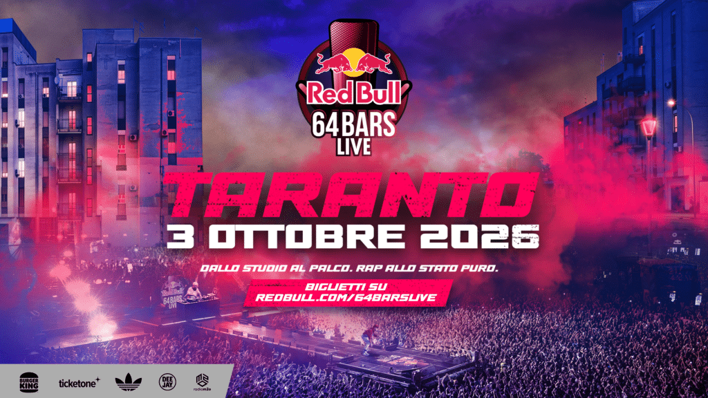 Red Bull 64 Bars Live si sposta a Taranto